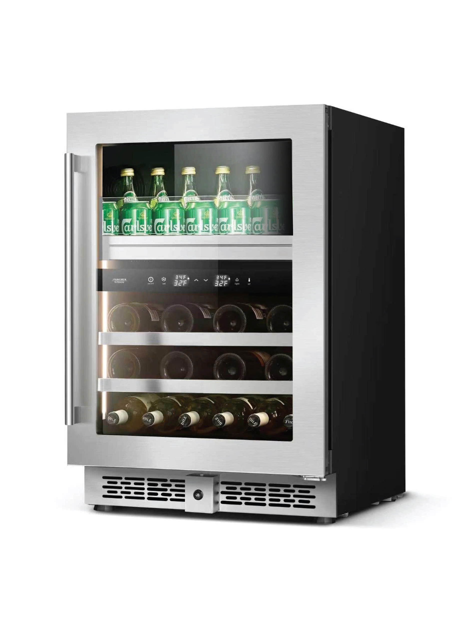 Tủ làm lạnh kết hợp vang MWB082DZ (nhiệt độ từ 1℃ -~20 chai vang & 20 lon bia 500ml)